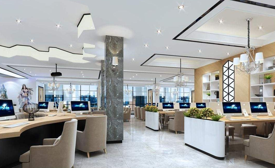 合肥網(wǎng)吧網(wǎng)咖裝修設(shè)計 - 盡在甲方裝飾！