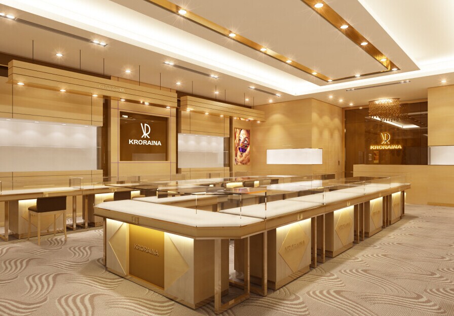 合肥首飾店裝修設(shè)計(jì) - 盡在甲方裝飾！