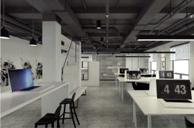 十點動漫公司裝修設計